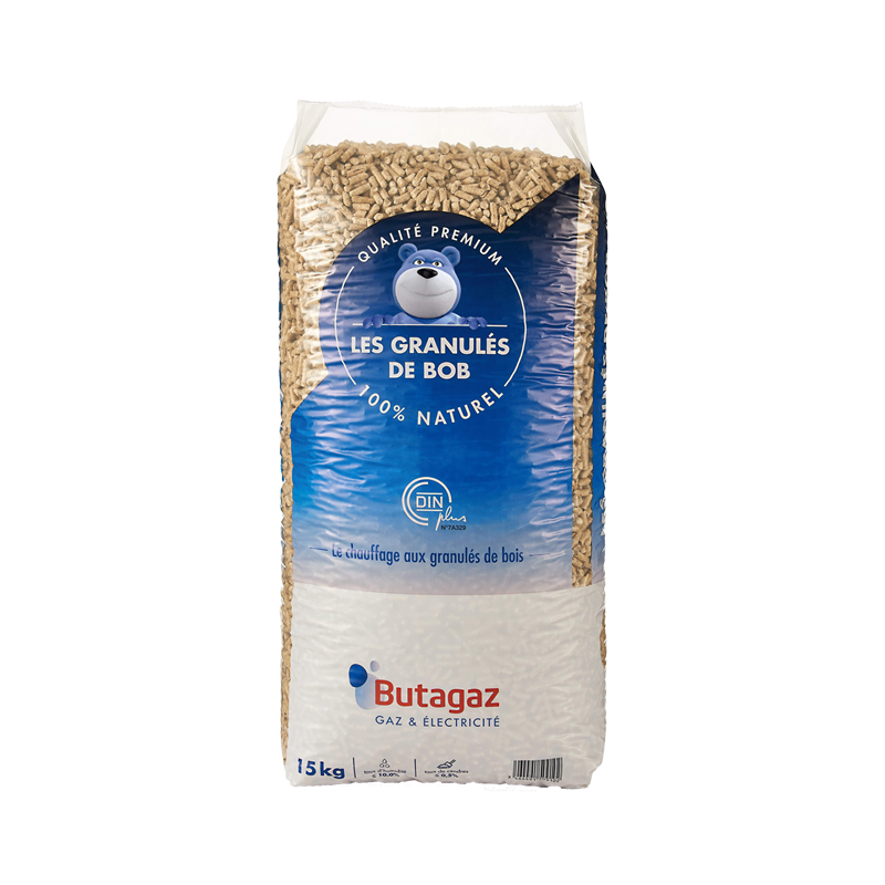 Butagaz Holzpellets, 66 Säcke à 15 kg