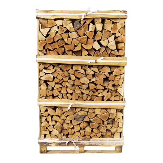 Brennholz Esche 30 cm, auf Palette gestapelt, 3srm – 1000 kg