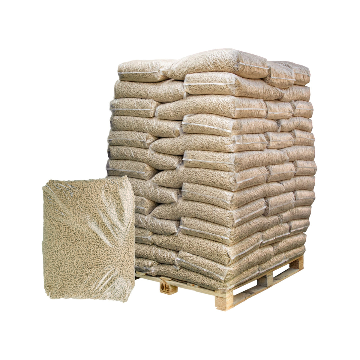 960kg Miscanthus Pellets als Brennstoff inkl. Lieferung