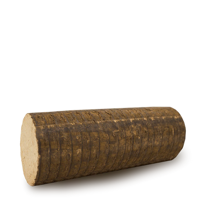 Pollmeier Buchenbriketts Nestro – rund ohne Loch (960 kg Palette)