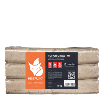 RUF Original Red Hartholzbriketts – 960 kg Palette