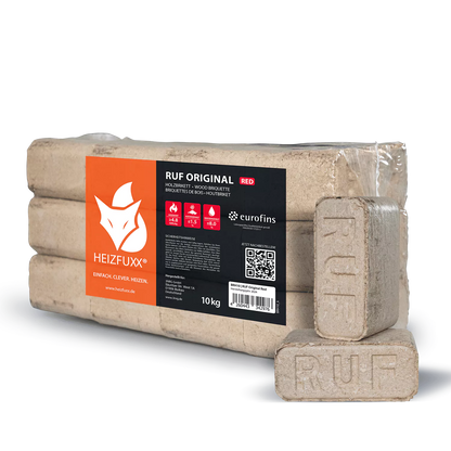 RUF Original Red Hartholzbriketts – 960 kg Palette