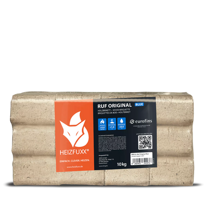 RUF Original Blue Weichholzbriketts – 960 kg Palette