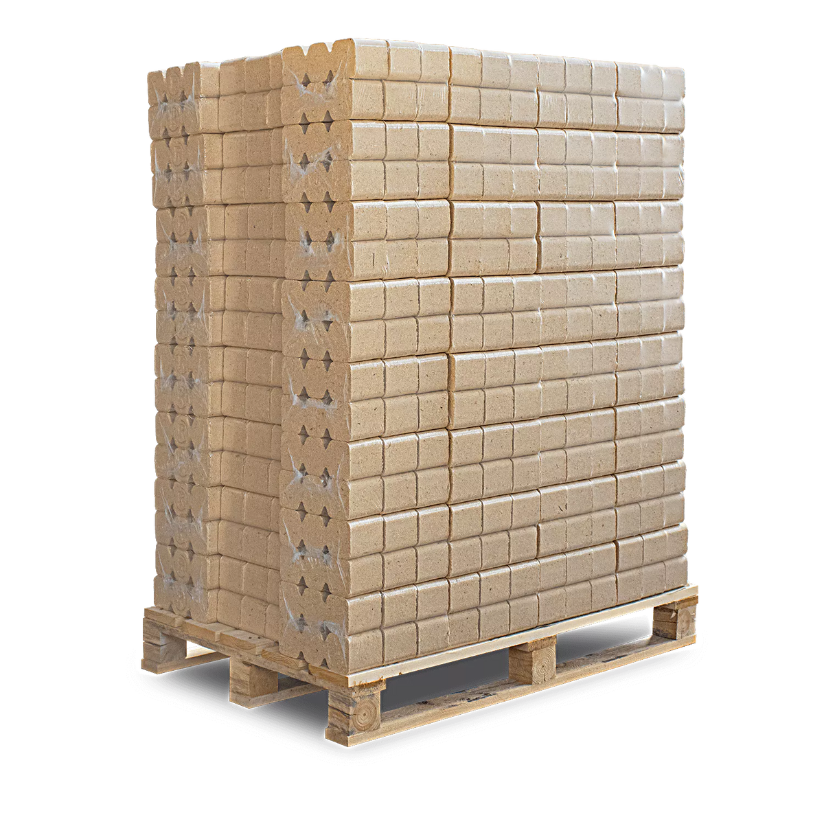 RUF Triplex Green Weichholzbriketts – 960 kg Palette