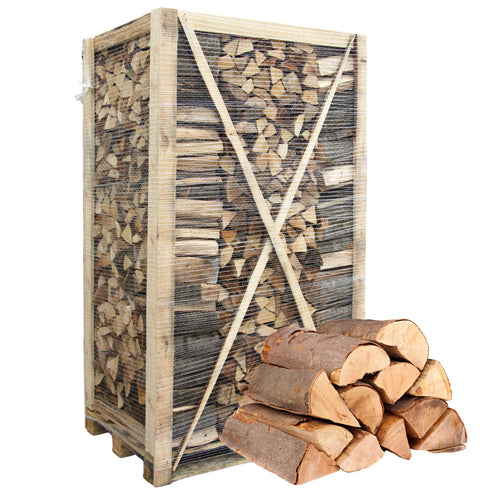 Brennholz Buche-Hainbuche auf Palette