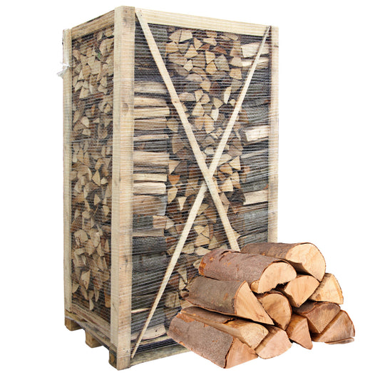 Brennholz Buche-Hainbuche auf Palette