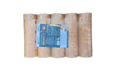 960kg Runde Nadelholz Briketts in 10kg Packungen inkl. Lieferung