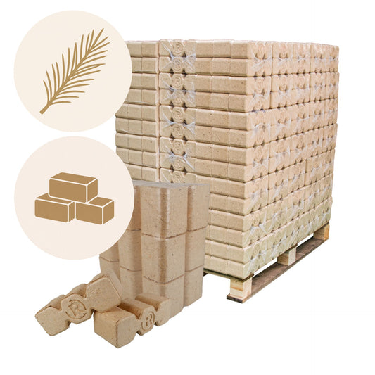960kg Bestseller: BIG-Nadelholz-Briketts inkl. Lieferung