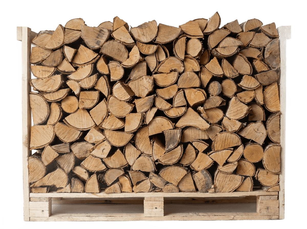 BIRKE HALBPALETTE - OFENGETROCKNETES BRENNHOLZ