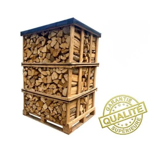 Palette Brennholz 33 cm – 2,9 Raummeter – Qualität H1 G1