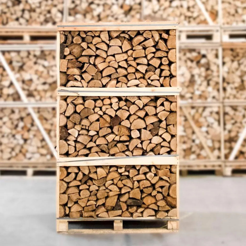 Brennholz Birke 33 cm – 2 RM auf Palette | kammergetrocknet