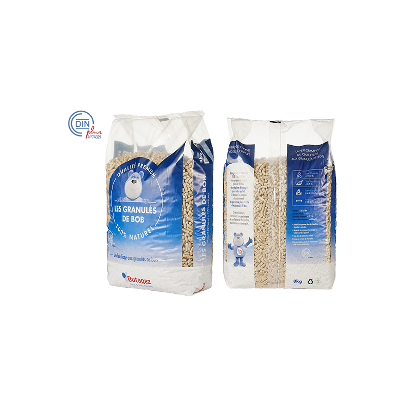 Butagaz Holzpellets, 126 x 8 kg Säcke