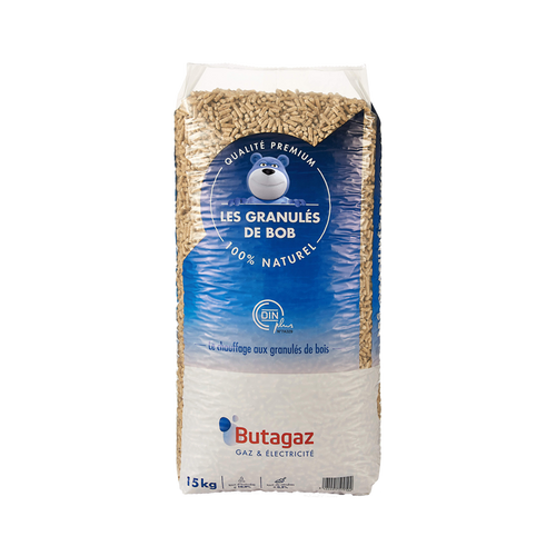 Butagaz Holzpellets, 66 Säcke à 15 kg
