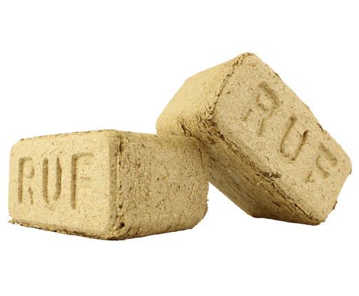 RUF Holzbriketts 960 kg Palette – 96 × 10 kg – DIN EN ISO 17225-3 – „Unser Sparfuchs“