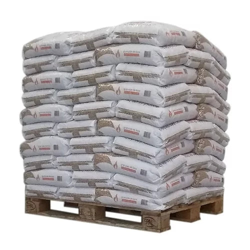 Französische Holzpellets SunPower (Dreifach-Zertifizierung) – Palette 1050 kg