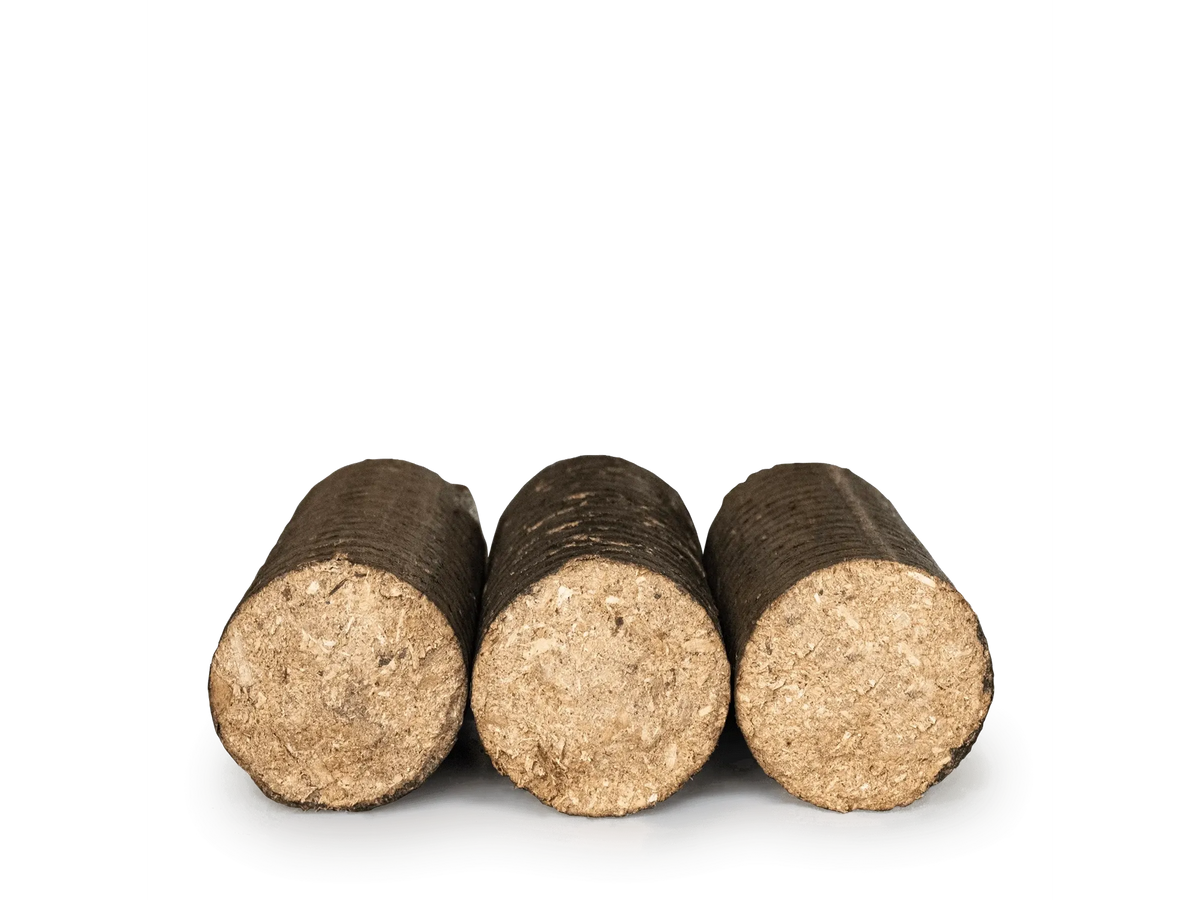 Heizfuxx Nestro M Holzbriketts Hartholz im Karton 12kg x 25 Karton 300kg Palette