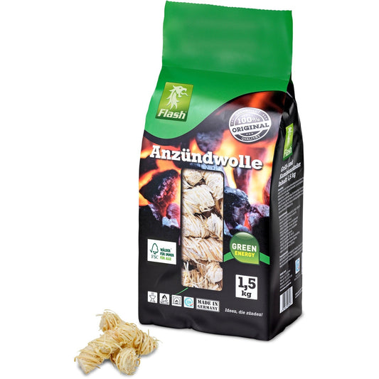 Flash Anzündwolle 1,5 kg
