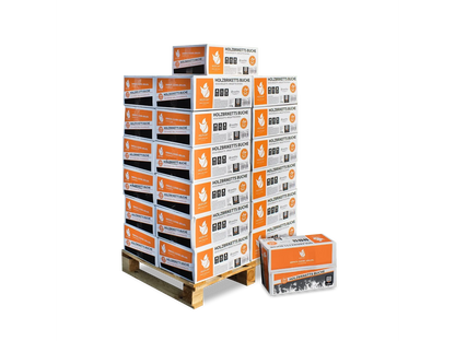Heizfuxx Nestro M Holzbriketts Hartholz im Karton 12kg x 25 Karton 300kg Palette