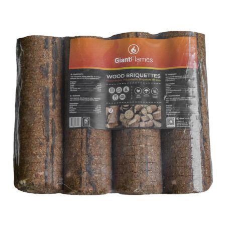 Giant Flames Holzbriketts Palette 912kg | Bester Kilopreis