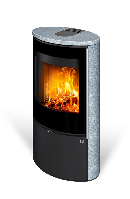 Kaminofen HEIDAL 20 | Außengehäuse aus Naturstein | 6,3 kW