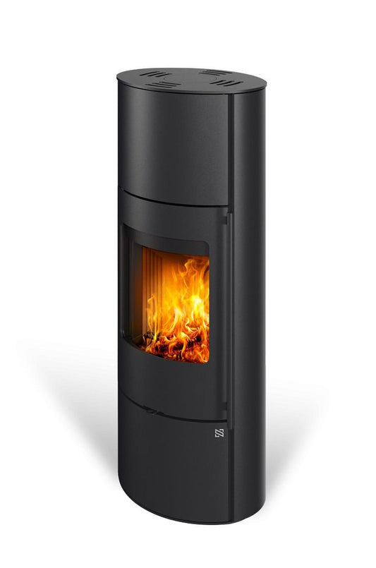 Kaminofen VIDDAL H 30 | Außengehäuse aus Stahl | Holzkamin | 5,1 kW | Glastür