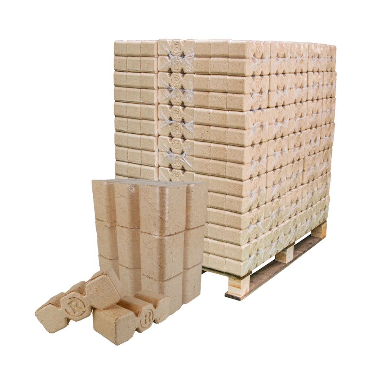 960kg Bestseller: BIG-Nadelholz-Briketts inkl. Lieferung