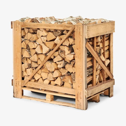 Brennholz Birke 33 cm – 1 RM auf Palette | kammergetrocknet