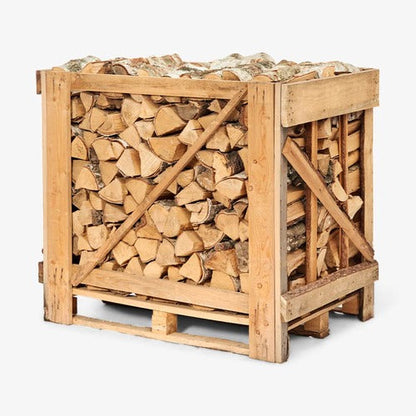 Brennholz Birke 33 cm – 1 RM auf Palette | kammergetrocknet