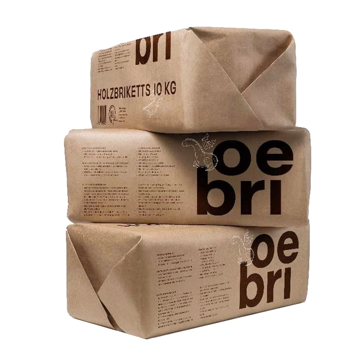 In Papier: 960kg Nachhaltige Nadelholz-Briketts aus Deutschland inkl. Lieferung