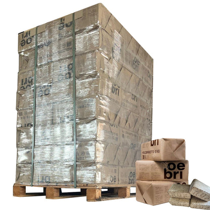 In Papier: 960kg Nachhaltige Nadelholz-Briketts aus Deutschland inkl. Lieferung