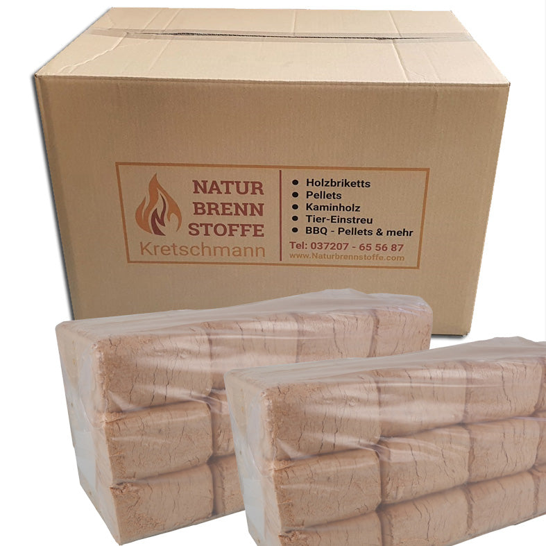 960kg Würfel-Briketts reine Buche inkl. Lieferung