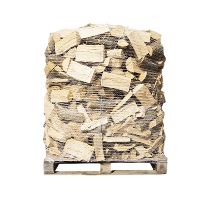 Buchen Premium Brennholz 25cm, rindenfrei auf Palette im Netz, ca. 1,6 srm-1rm, 500 kg